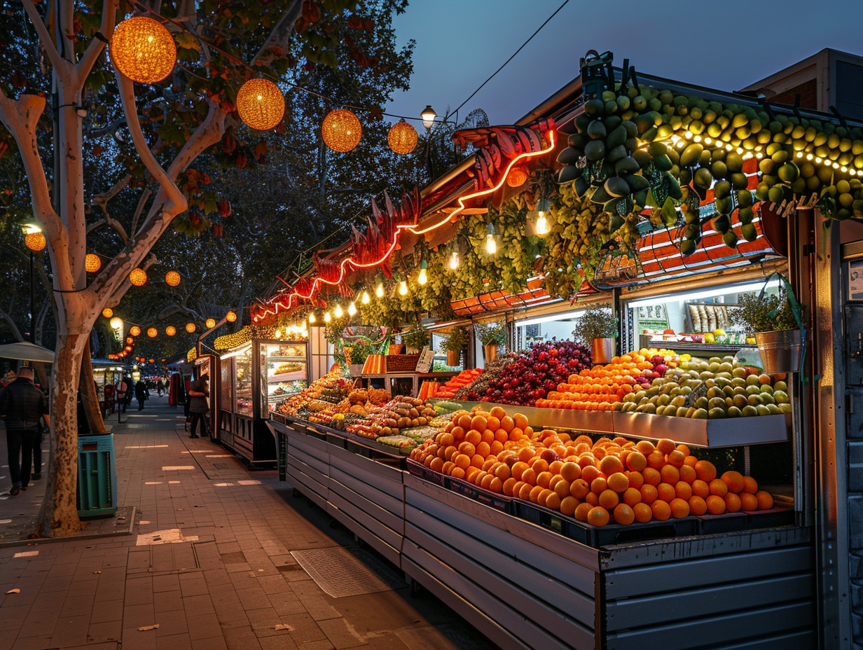 marché nocturne